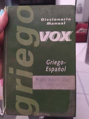 Diccionario manual griego español