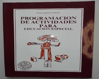 Programación de actividades para educación especial