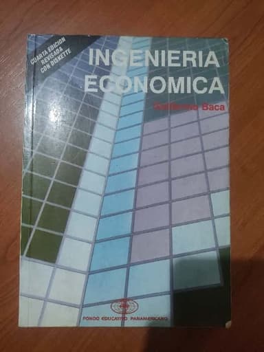 Ingeniería económica