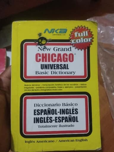 Diccionario Básico Ingles-Español