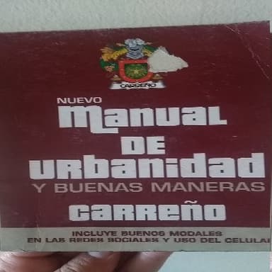 Manual de Urbanidad