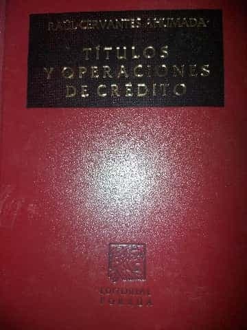 Títulos y Operaciones de Crédito