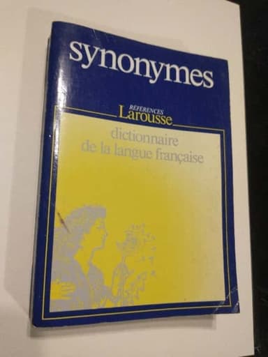 Dicionnaire Des Synonymes