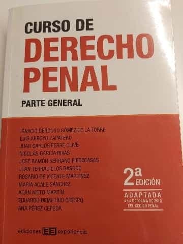 Curso de derecho penal. Parte General