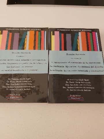 Derecho Sucesorio. Cuadernos I y II