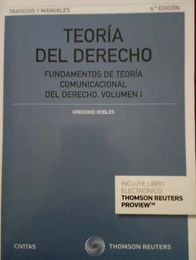 Teoría del Derecho