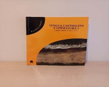 Lengua castellana y literatura 1