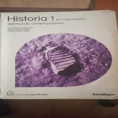 Historia del mundo Contemporáneo