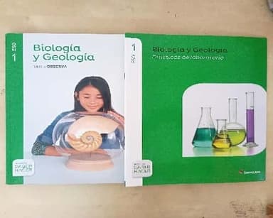 Biología y geología, 1 ESO
