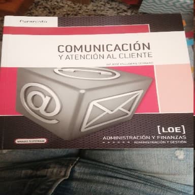 Comunicación y atención al cliente