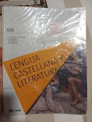 libro lengua Castellana y literatura 3 eso