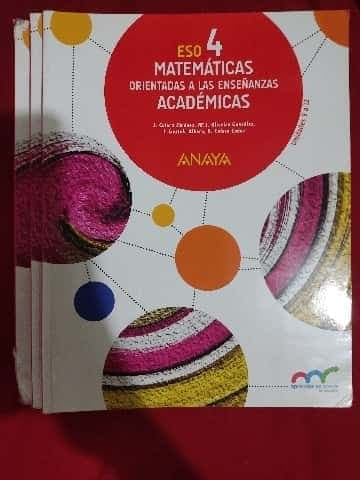 Eso 4 matematicas orientadas a las enseñanazas académicas