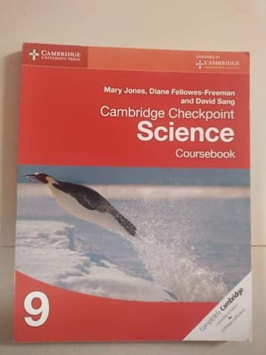 Cambridge Checkpoint Science Coursebook 9