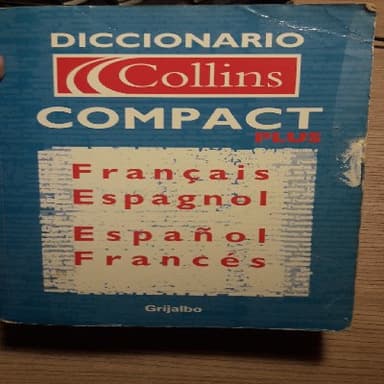 Diccionario de francés 