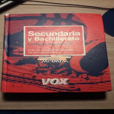 Diccionario de lengua 