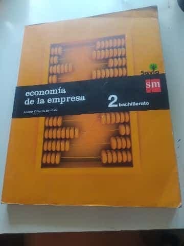 Economía de la empresa 2º de bachiller 