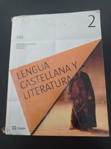 libro lengua Castellana y literatura 2 eso