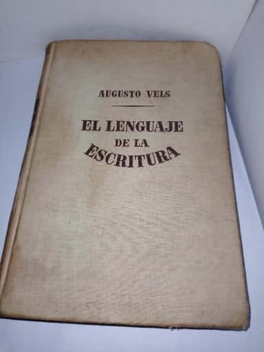 El lenguaje de la escritura 
