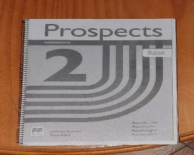 Libro de Inglés, Worbook 