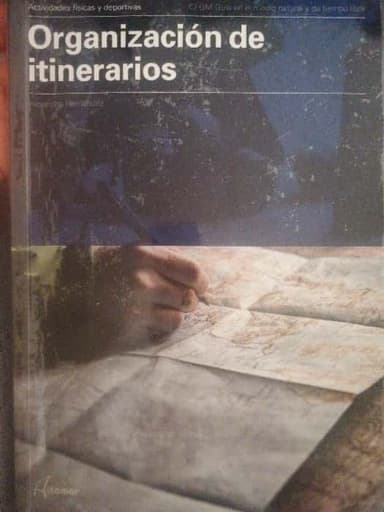 Organización de itinerarios