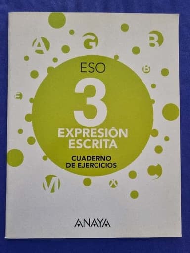 Expresión escrita 3