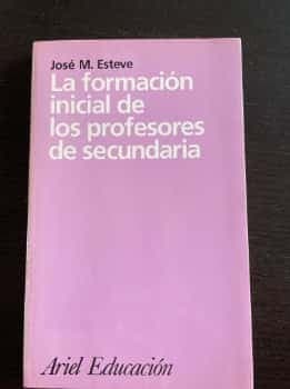 La formacion inicial de los profesores de secundaria