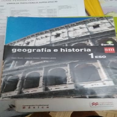 Geografía e Historia