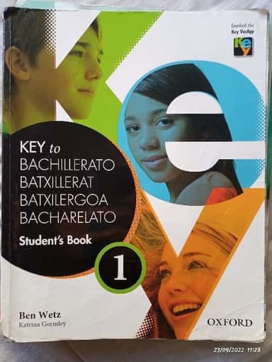 Key to Bachillerato students book