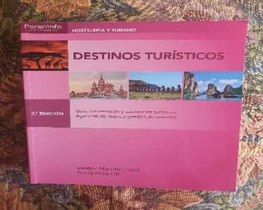 Destinos turisticos 2.ª edicion 2019