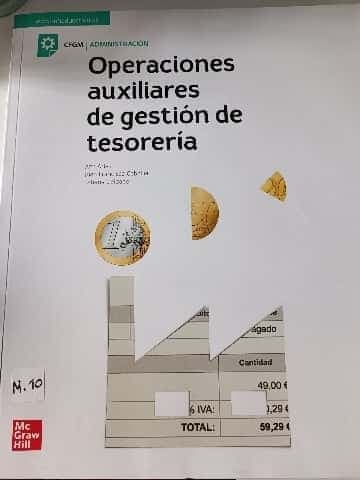 Operaciones auxiliares de gestion de tesoreria. Libro alumno