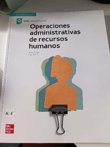 Operaciones administrativas de recursos humanos. Libro alumno