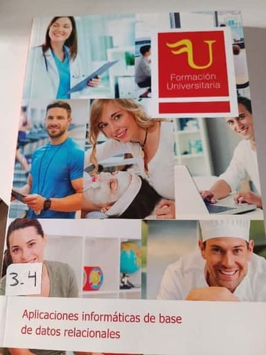 Aplicaciones informáticas de bases de datos relacionales