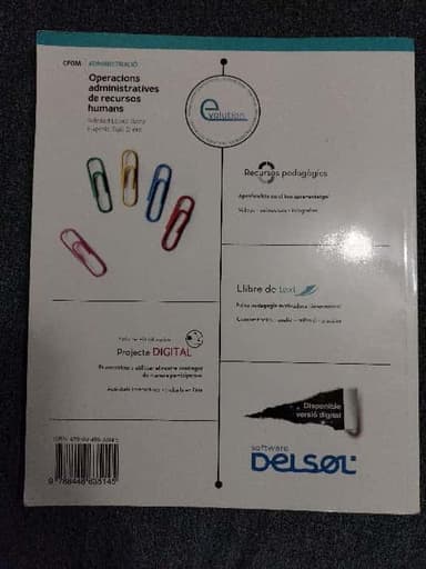 Operacions Administratives de Recursos Humans 