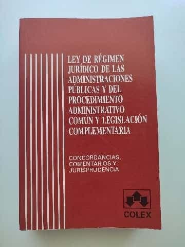 Ley de régimen jurídico de las administraciones públicas