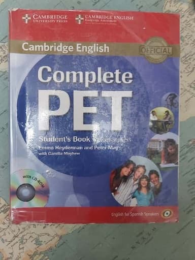 Complete PET for Spanish Speakers Students Book Without Answers