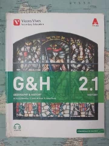 Libro de geografía e historia de segundo de la ESO