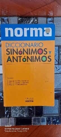 Diccionario de sinonimos y antonimos