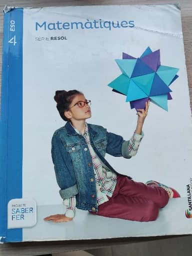 Saber Fer, Resol, Matemàtiques, 4 ESO