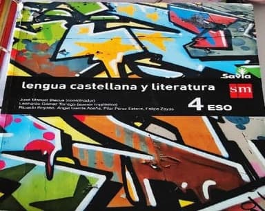 lengua Castellana y literatura 