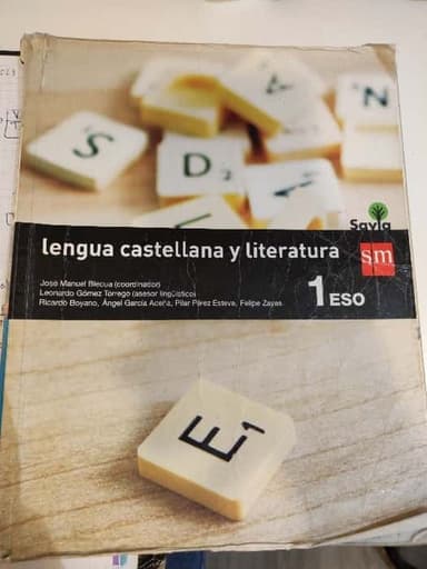 lengua Castellana y literatura 1eso