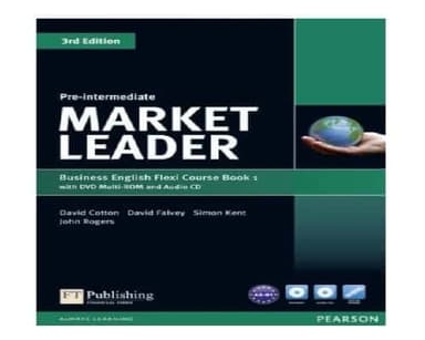 Market Leader 3rd Edition Pre-Intermediate Coursebook & DVD-Rom Pack (3rd Edition)