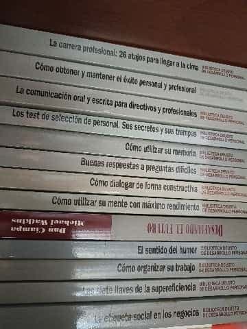 colección de libros