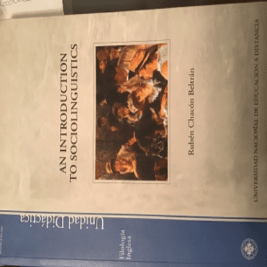 An Introduction to Sociolinguistics