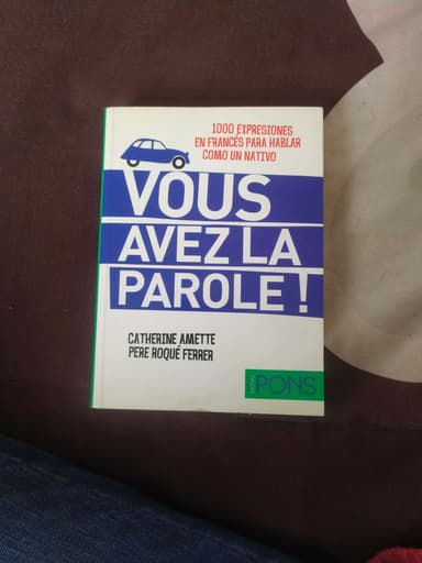 Vous avez la parole 