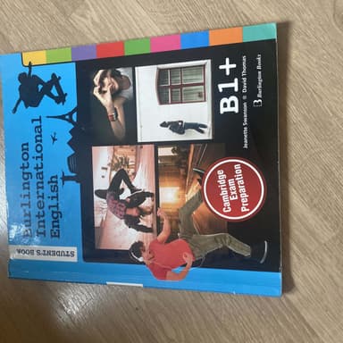  Students book English B1 
