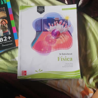 Llibre de fisica (1r batxillerat) 