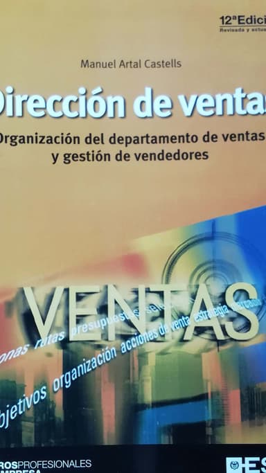 Direccion de ventas 12ª edicion