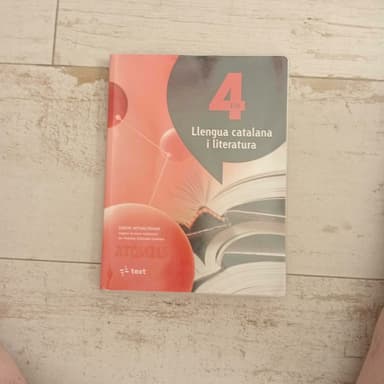 Atòmium, Llengua Catalana, 4 ESO