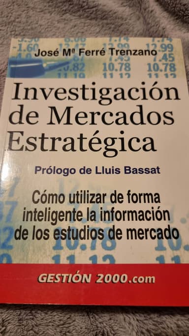 Investigación de mercados estratégica