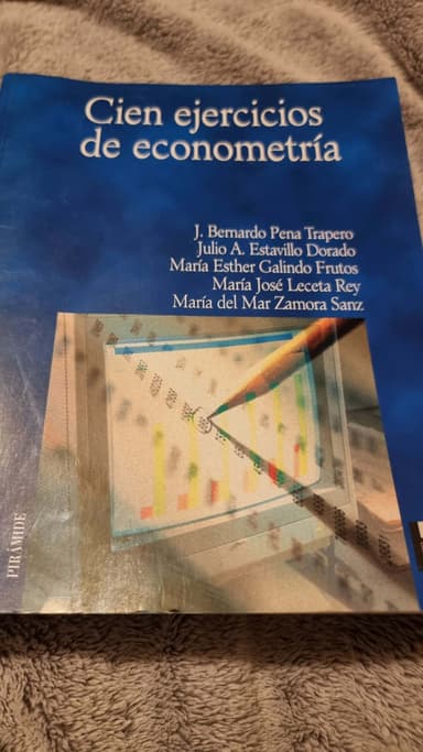 Cien ejercicios de econometría